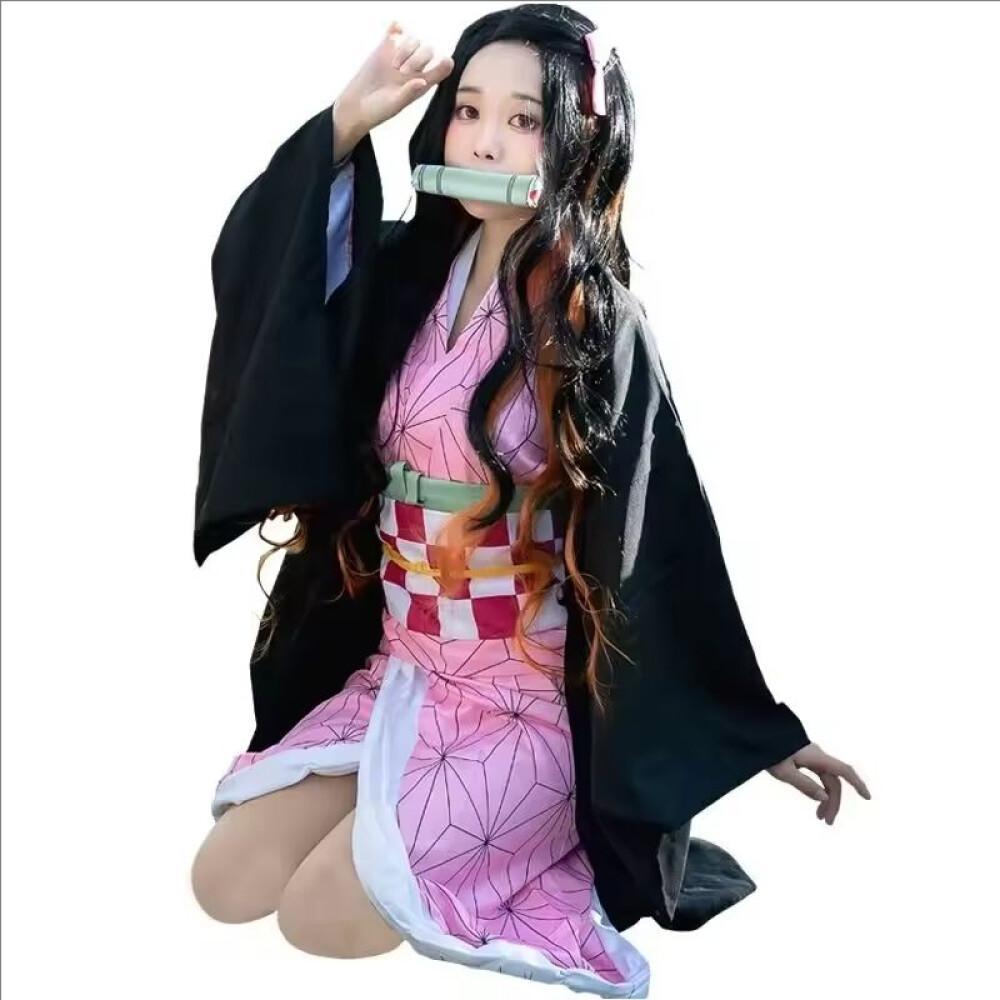 Anime Cosplay Nezuko - Anime Demon Slayer Kimetsu No Yaiba