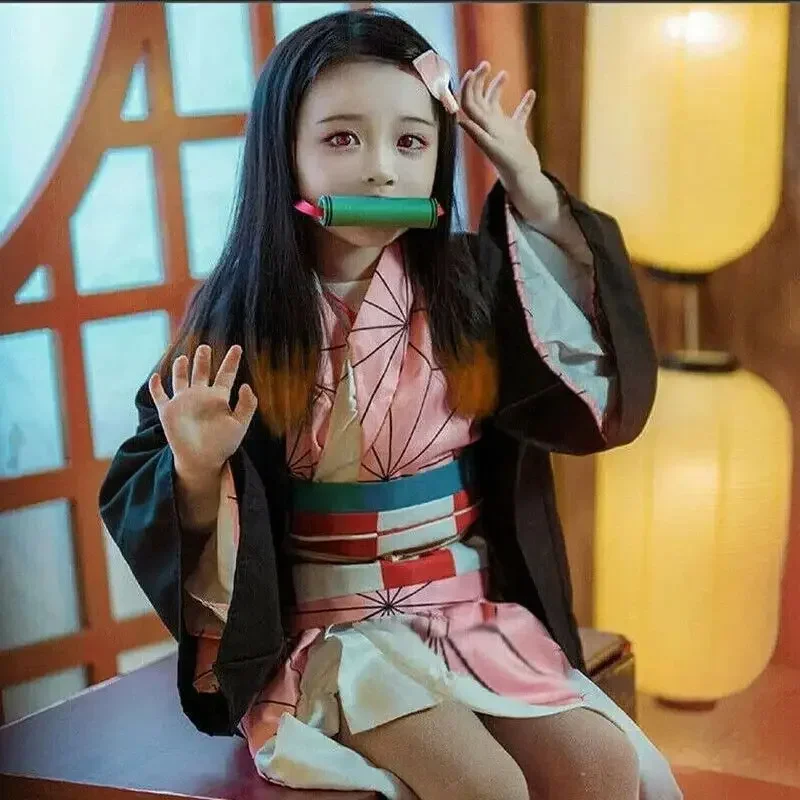 Anime  Kamado Nezuko Cosplay C - огляд і ціна Anime Cosplay Nezuko