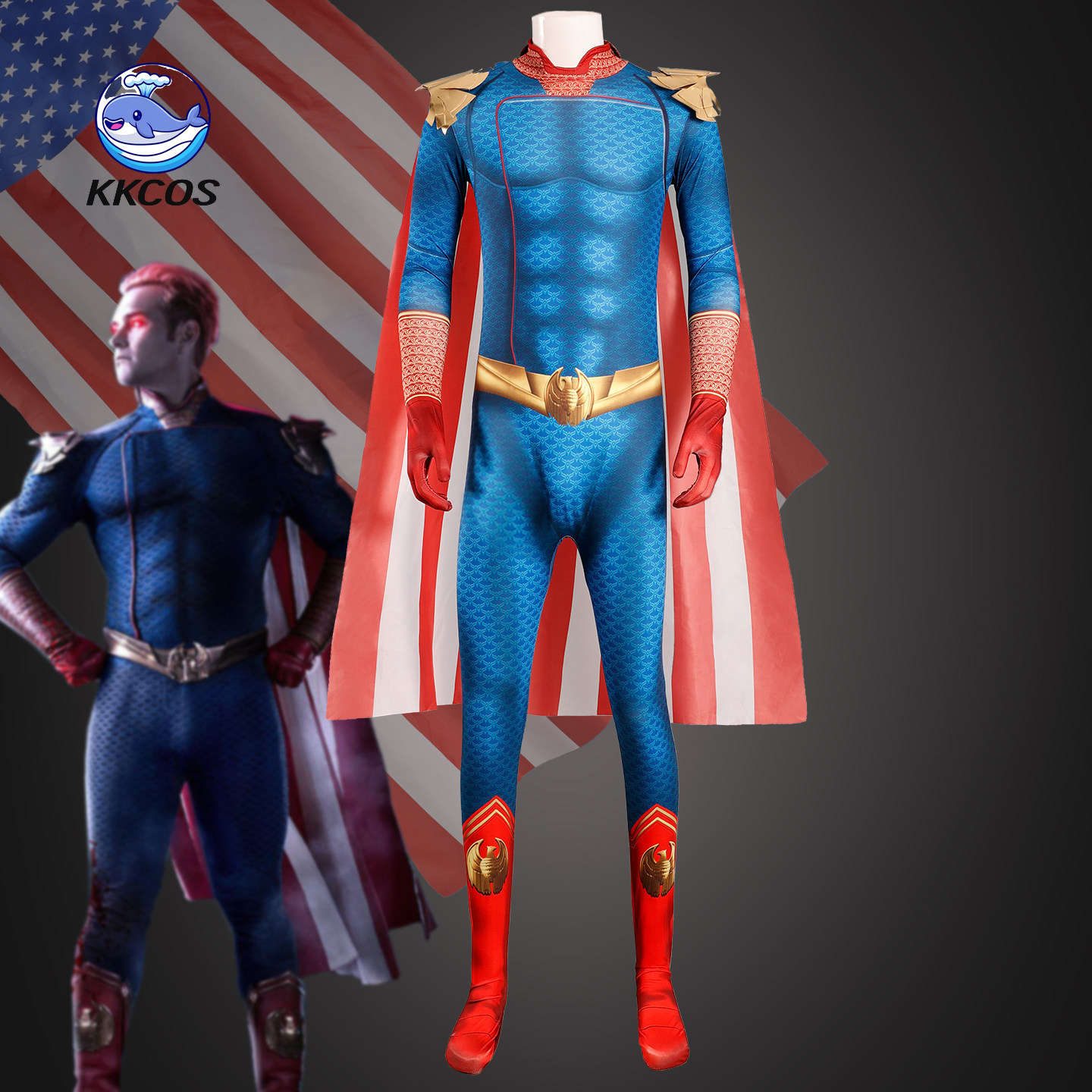 KKCos The Boys Homelander Cosp - огляд і ціна Anime Cosplay Boy