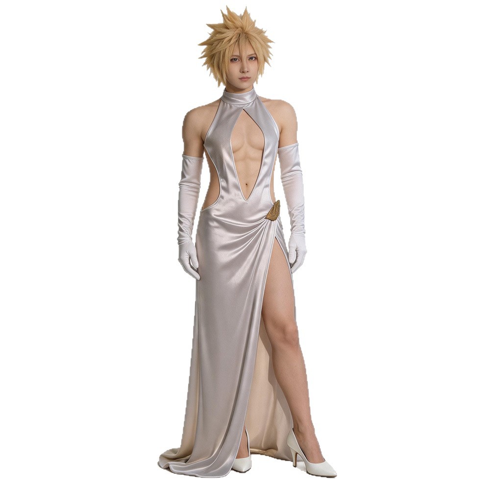 FF7 Cloud Strife Cosplay Fanta - огляд і ціна Anime Cosplay Outfits Female