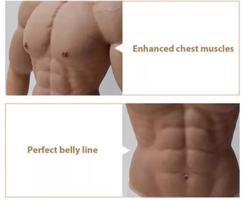 Macho Silicone Muscle Suit Wit - огляд і ціна Anime Cosplay Realistic