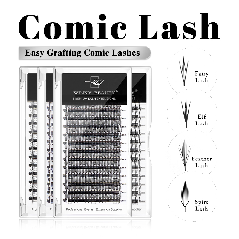 Winky Beauty Premade Narrow Sp - огляд і ціна Anime Cosplay Lashes