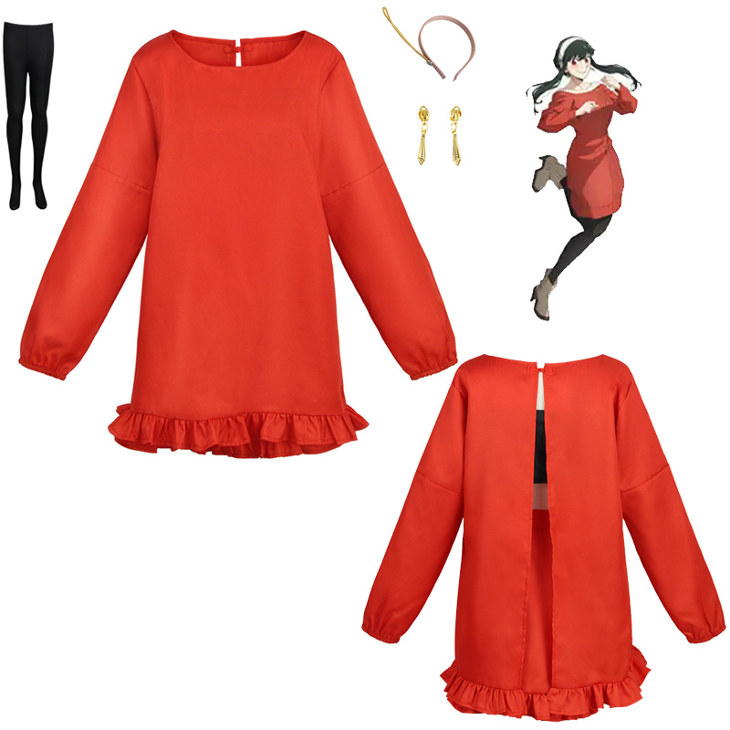 Yor Forger Daily Cosplay Costu - огляд і ціна Anime Cosplay Yor Forger
