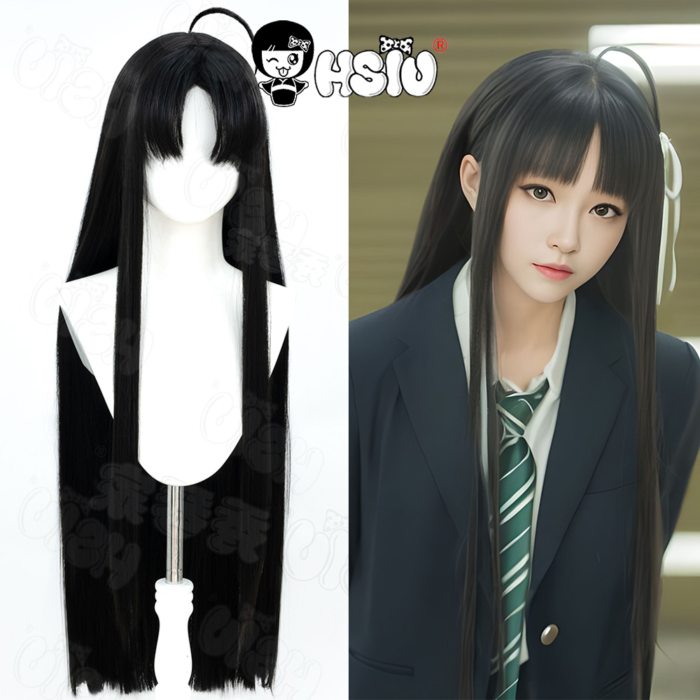 Awa Subaru Cosplay Wig HSIU 80 - огляд і ціна Anime Cosplay Girl With Black Hair