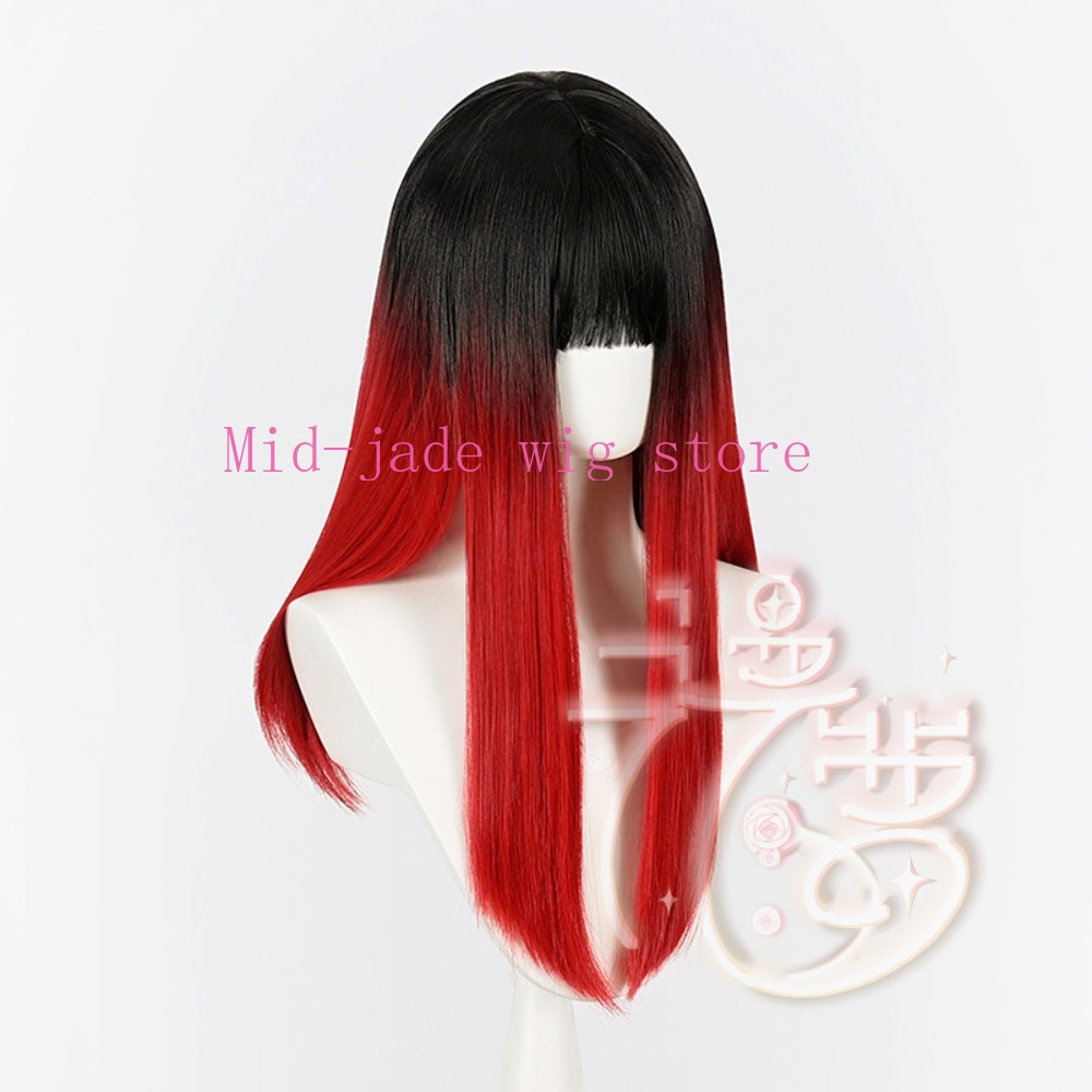 Tsubakino Yu Cosplay Wig Black - огляд і ціна Anime Cosplay Realistic