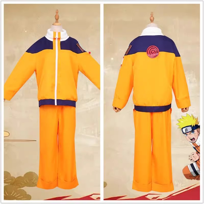 Uzumaki Cosplay Costume Orange - огляд і ціна Anime Cosplay Naruto
