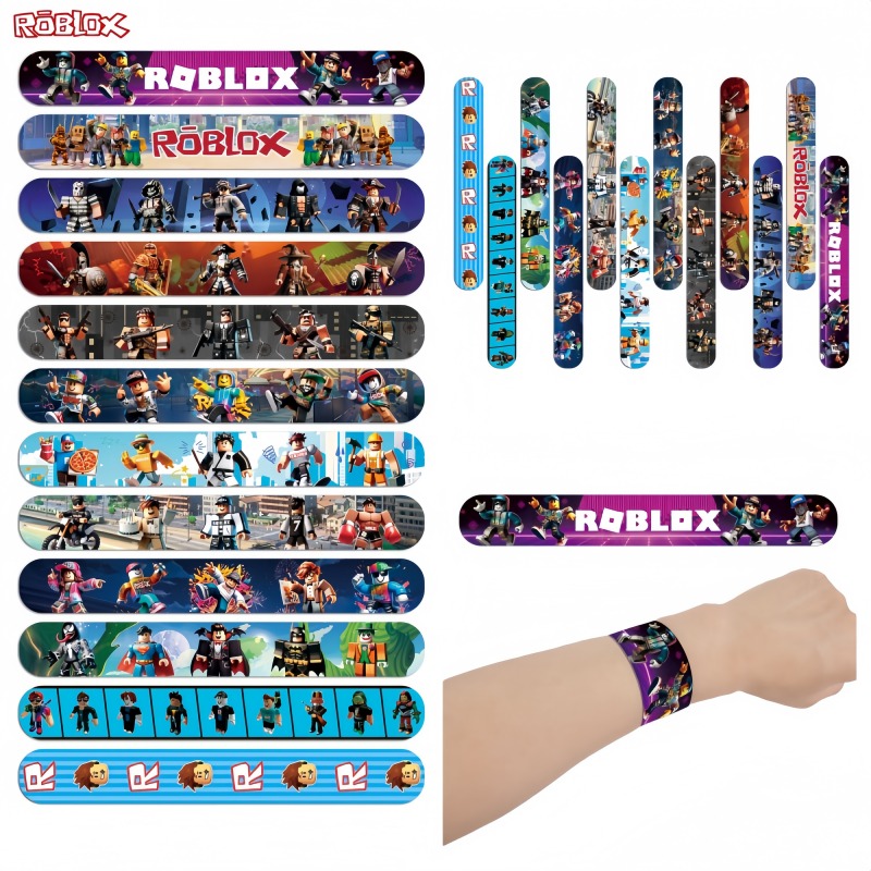 12/24Pcs Roblox Game Elasticit - огляд і ціна Anime Cosplay Roblox