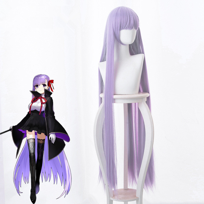 Fate EXTRA CCC Cosplay Wig BB  - огляд і ціна Anime Cosplay Girl With Black Hair