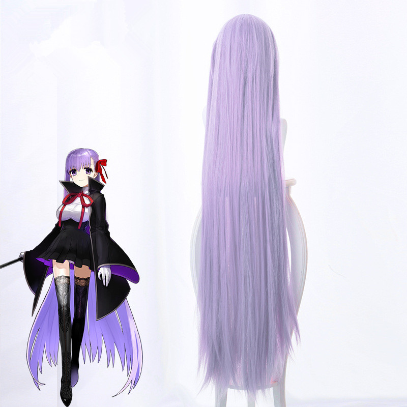 Fate EXTRA CCC Cosplay Wig BB  - огляд і ціна Anime Cosplay Girl With Black Hair