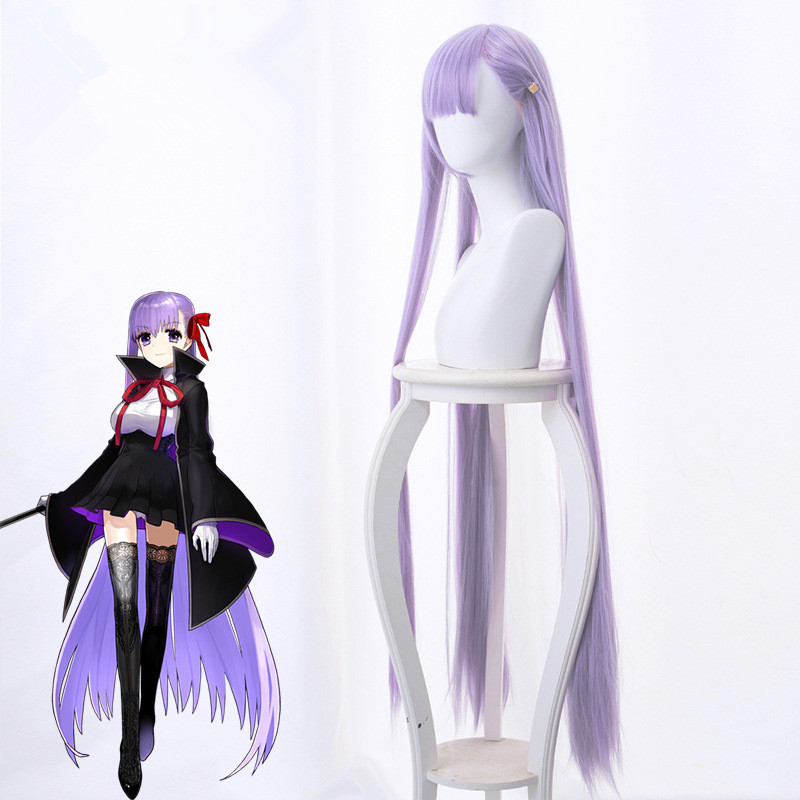 Fate EXTRA CCC Cosplay Wig BB  - огляд і ціна Anime Cosplay Girl With Black Hair