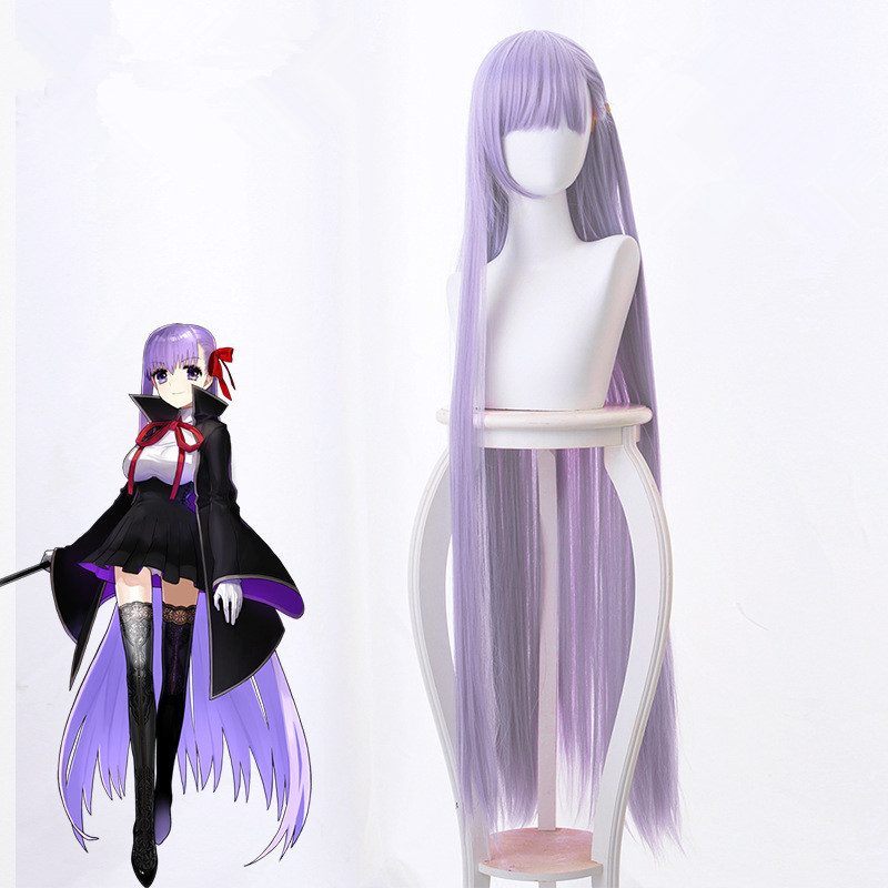 Fate EXTRA CCC Cosplay Wig BB  - огляд і ціна Anime Cosplay Girl With Black Hair