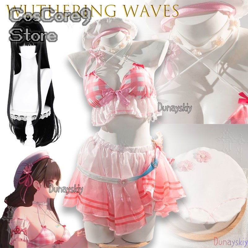 Chisaki Summer Beach Swimsuit  - огляд і ціна Anime Cosplay Outfits Female