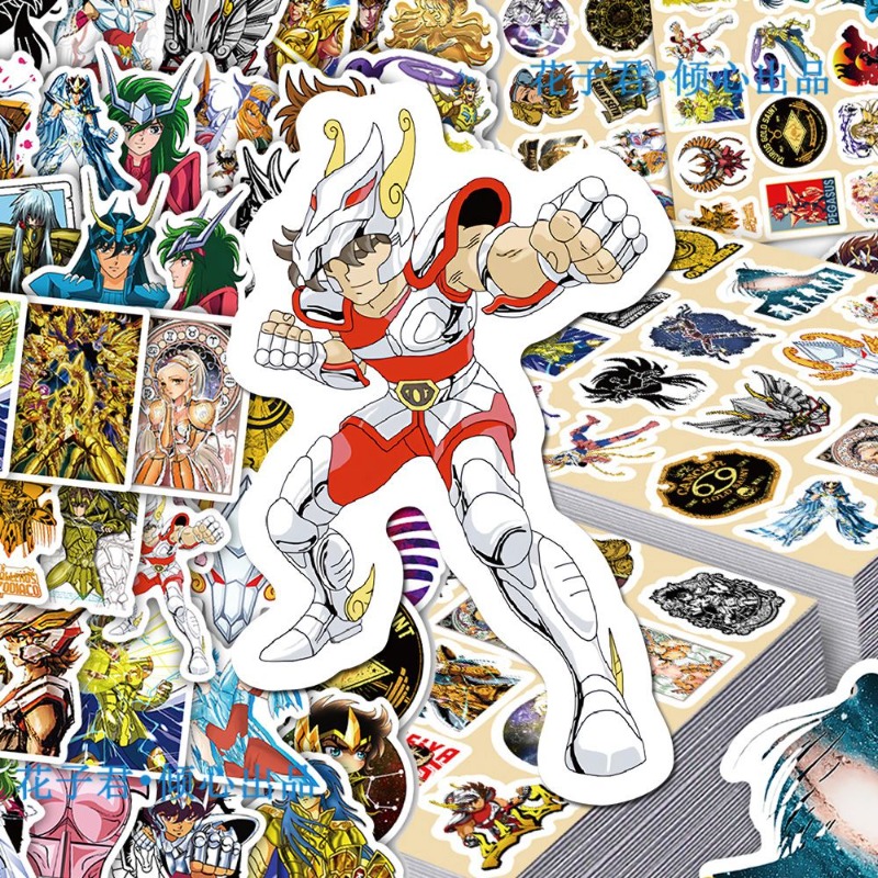 101Pcs Saint Seiya Anime Stick - огляд і ціна Anime Cosplay In Japan
