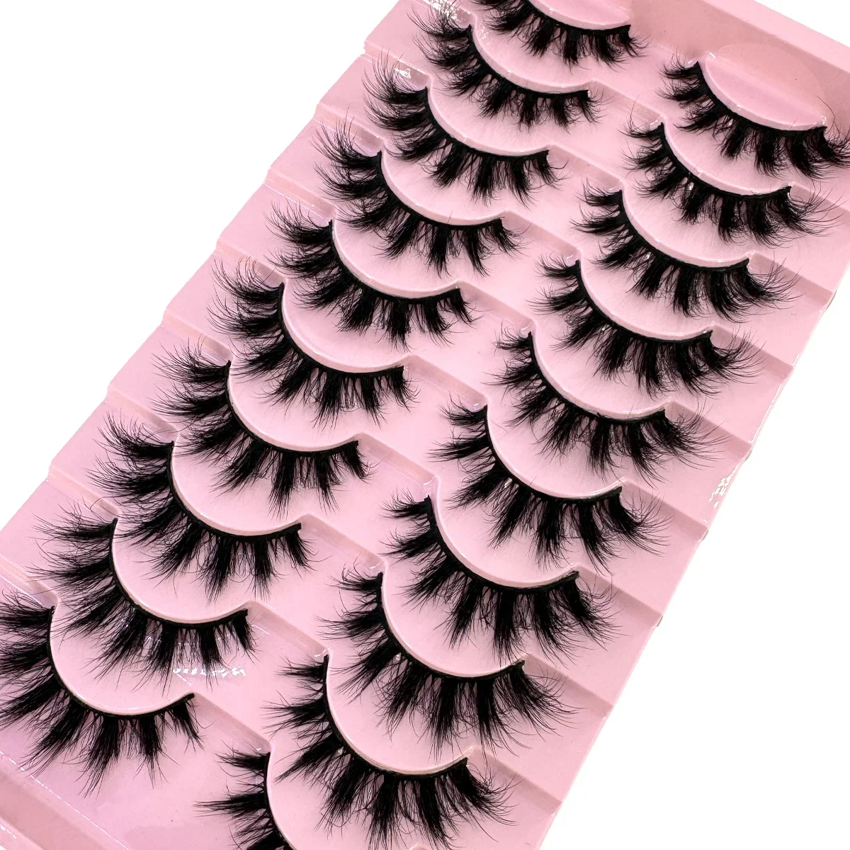 10Pairs Fluffy Artificial Mink - огляд і ціна Anime Cosplay Lashes