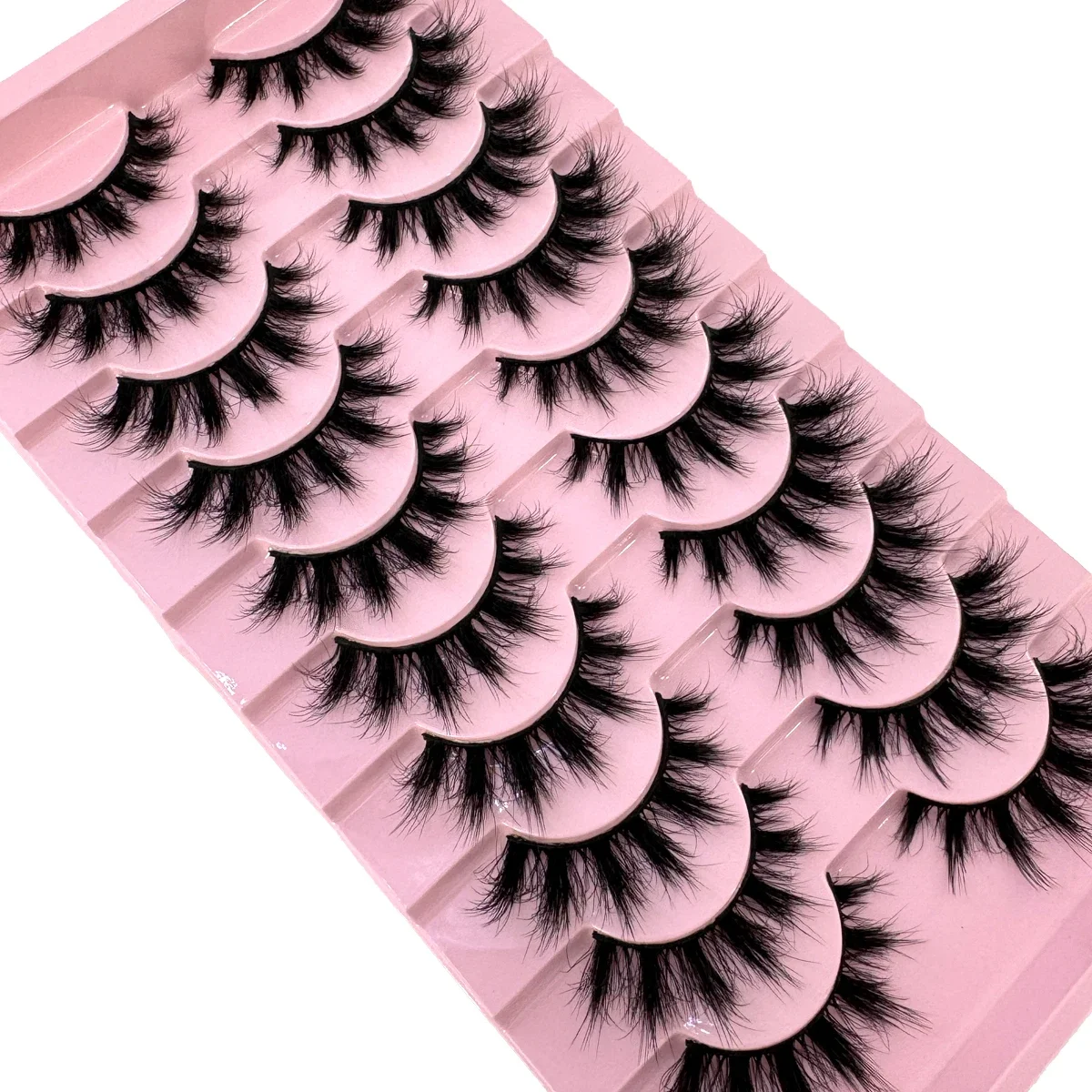 10Pairs Fluffy Artificial Mink - огляд і ціна Anime Cosplay Lashes