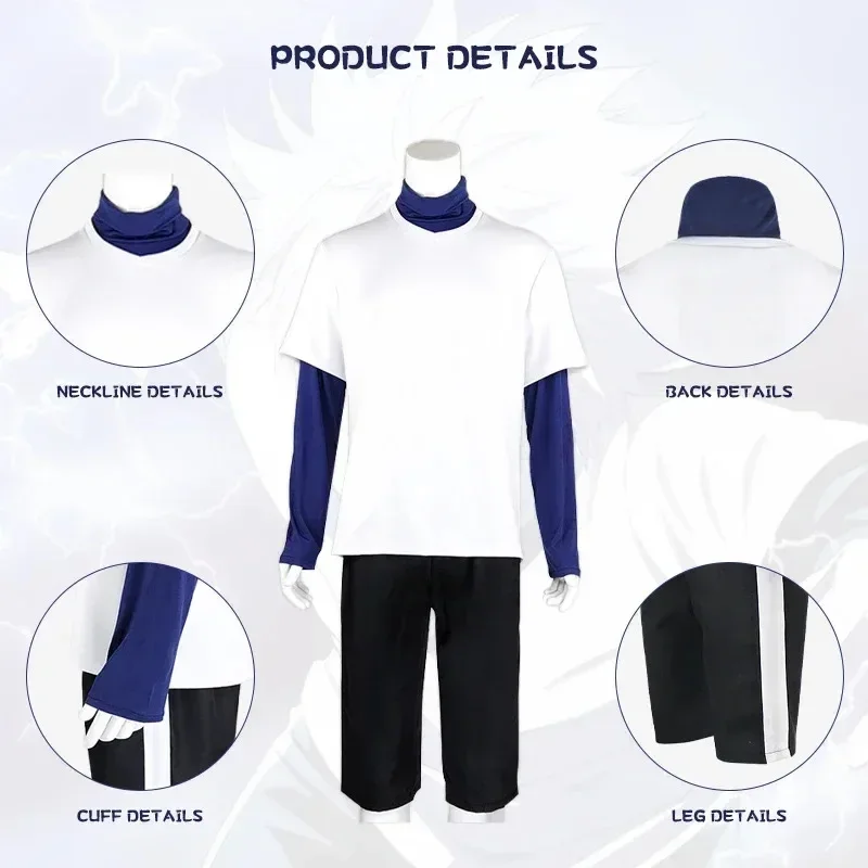 2026 Cosplay Anime Hunter X Ki - огляд і ціна Cosplay Anime Killua Zoldyck