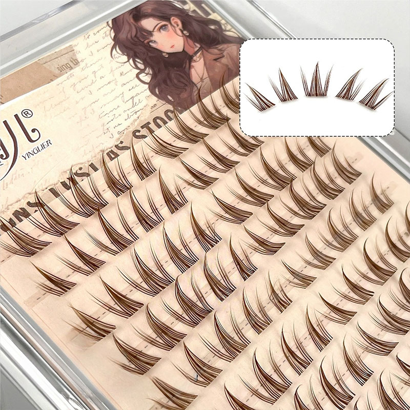 Brown Sunflower False Eyelash  - огляд і ціна Anime Cosplay Lashes