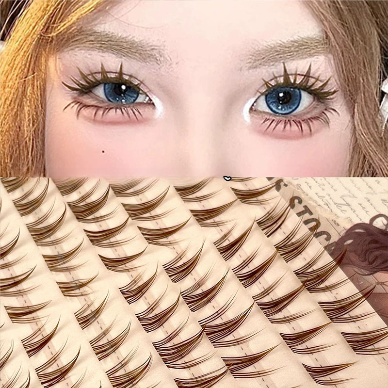 Brown Sunflower False Eyelash  - огляд і ціна Anime Cosplay Lashes