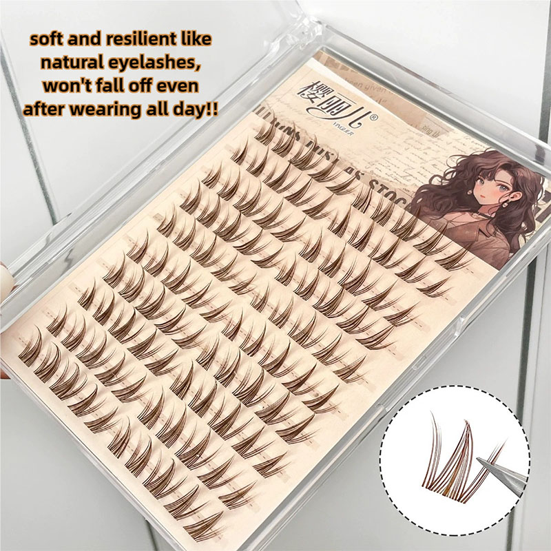 Brown Sunflower False Eyelash  - огляд і ціна Anime Cosplay Lashes
