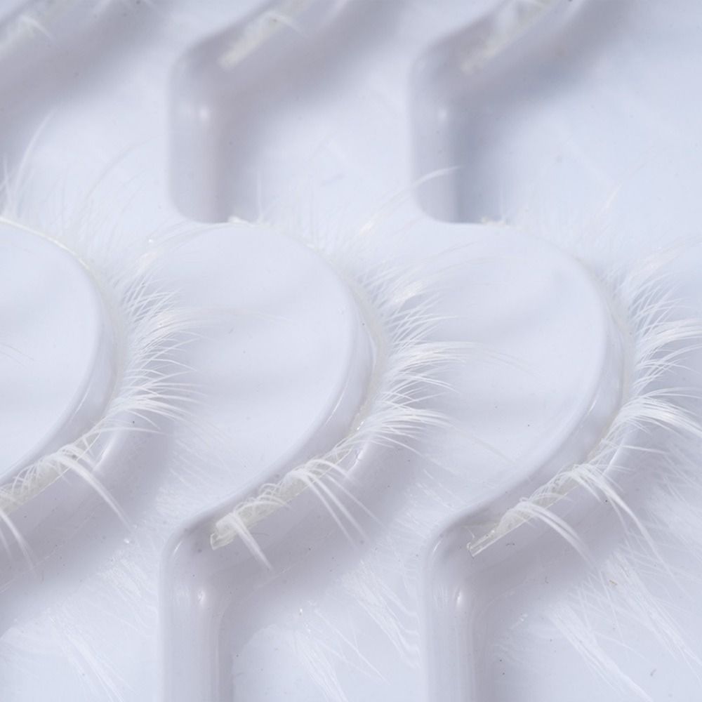 White White Anime Eyelashes Ja - огляд і ціна Anime Cosplay Lashes