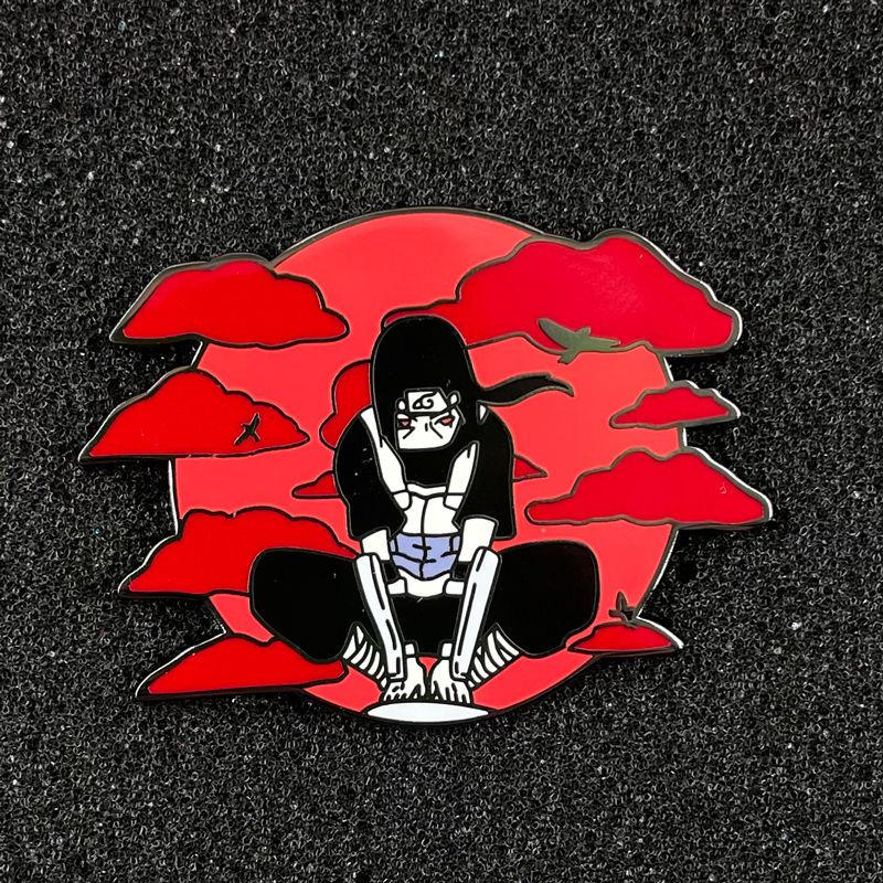 LXJERY Itachi Uchiha Brooch Na - огляд і ціна Anime Cosplay Naruto