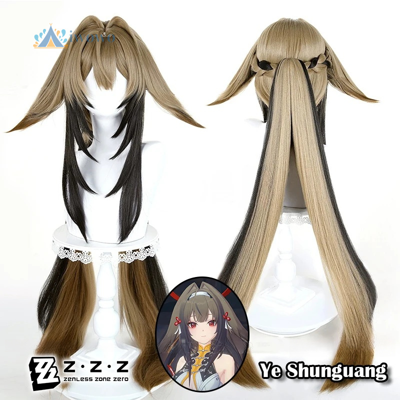 Zenless Zone Zero Ye Shunguang - огляд і ціна Anime Cosplay Girl With Black Hair