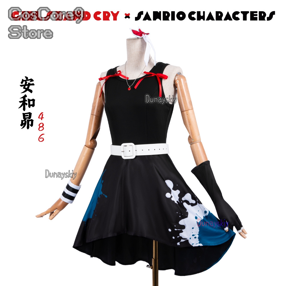 Subaru Awa Cosplay 코스프레 Black  - огляд і ціна Anime Cosplay Girl With Black Hair