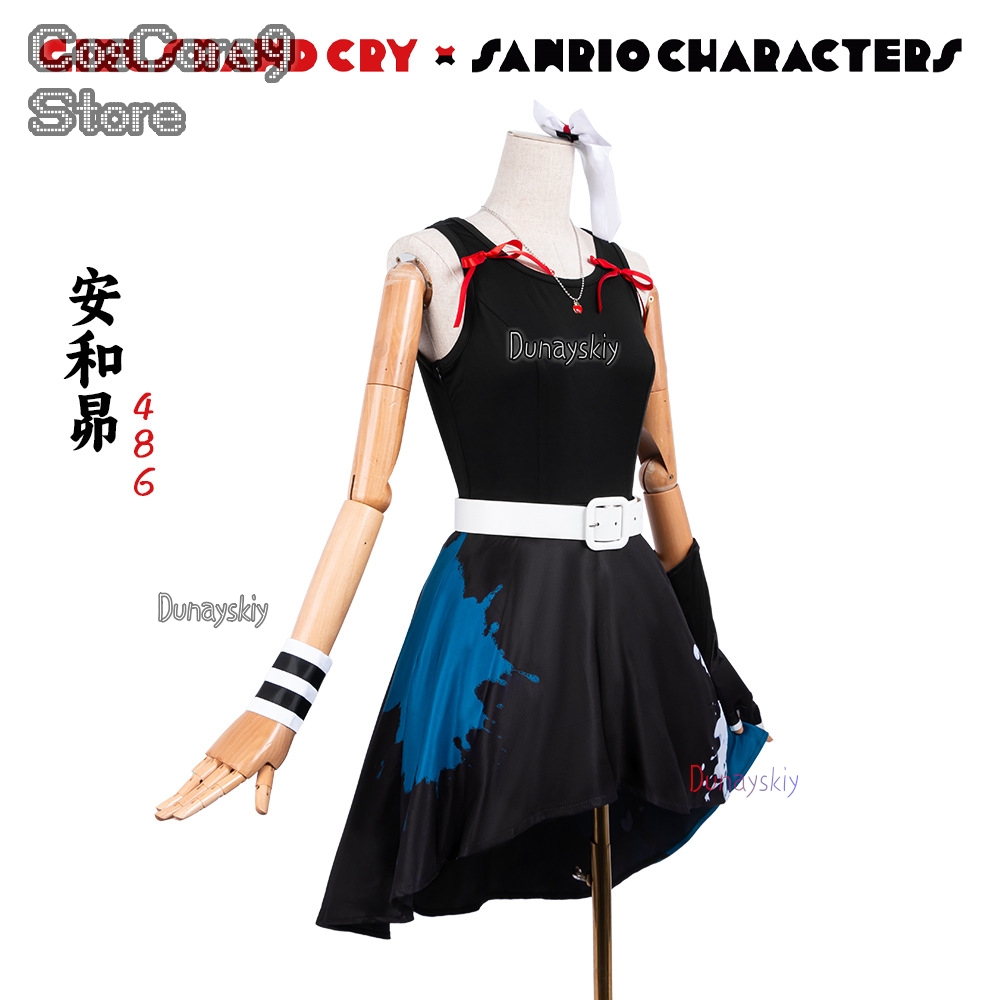 Subaru Awa Cosplay 코스프레 Black  - огляд і ціна Anime Cosplay Girl With Black Hair