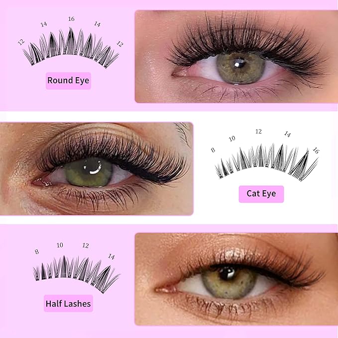 WINKLURE Manga Lash Clusters K - огляд і ціна Anime Cosplay Lashes