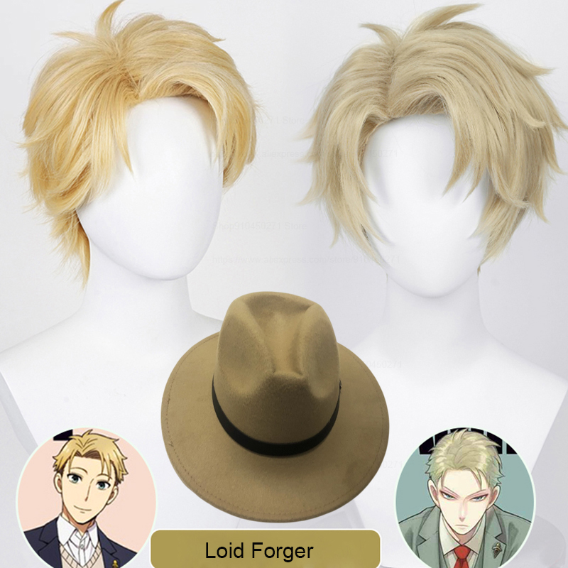 Loid Forger Cosplay Wig Spy Fa - огляд і ціна Anime Cosplay Yor Forger