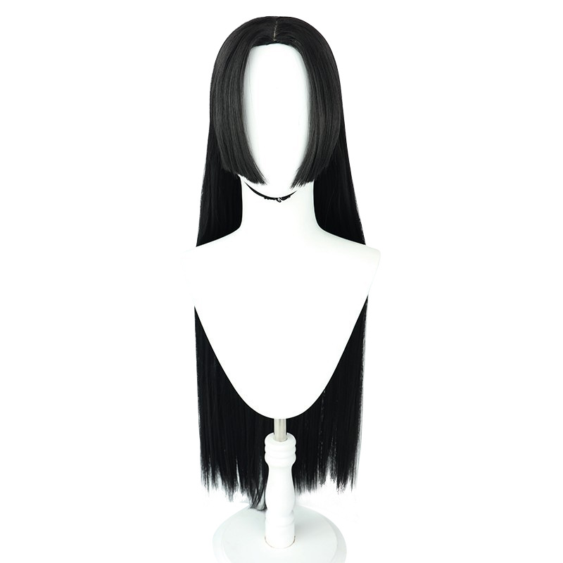 Anime Boa Hancock Cosplay Wig  - огляд і ціна Anime Cosplay Girl With Black Hair