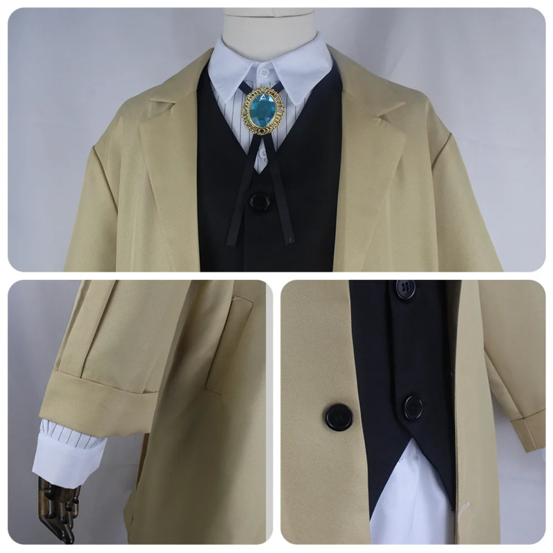 Bungo Stray Dogs Cosplay Dazai - огляд і ціна Anime Cosplay Manga