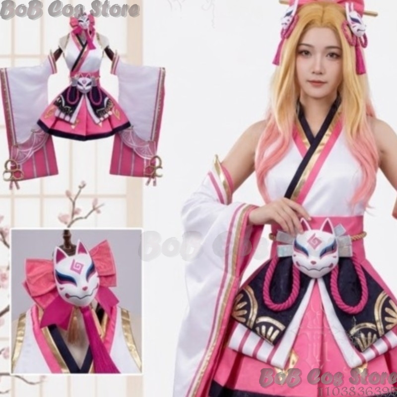 Teamfight Tactics Spirit Bloss - огляд і ціна Anime Cosplay Outfits Female