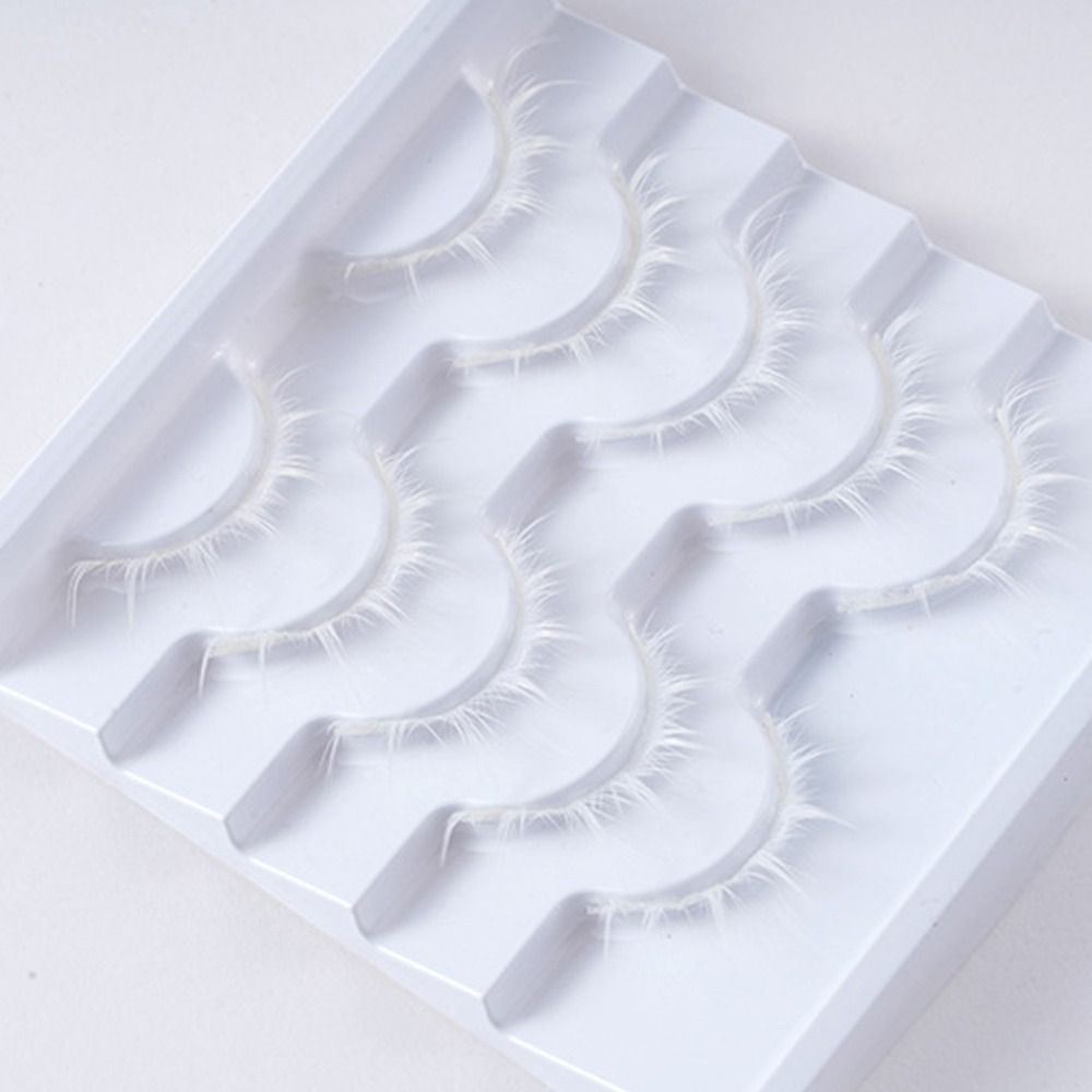 White White Anime Eyelashes Sp - огляд і ціна Anime Cosplay Lashes