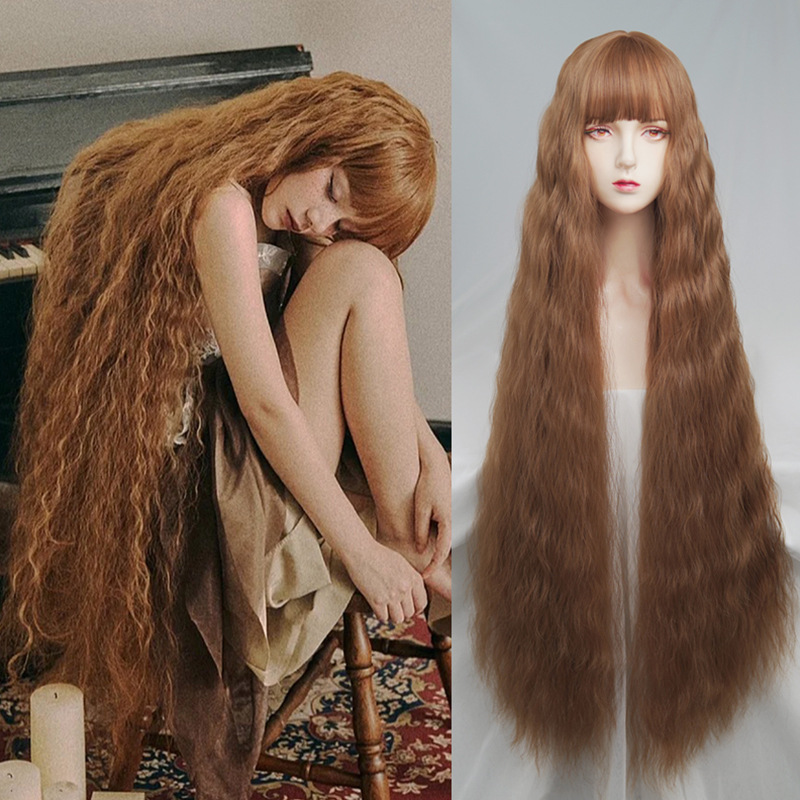 Front Bangs Wig Long Water Wav - огляд і ціна Anime Cosplay Realistic