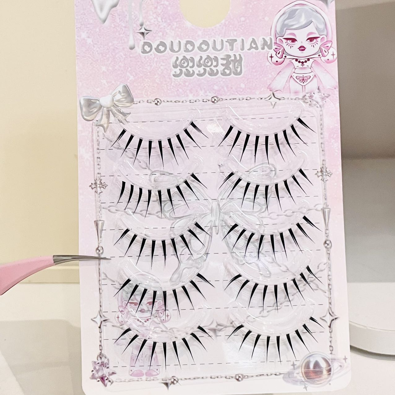 Doudoutian Wet Look Spiky Full - огляд і ціна Anime Cosplay Lashes