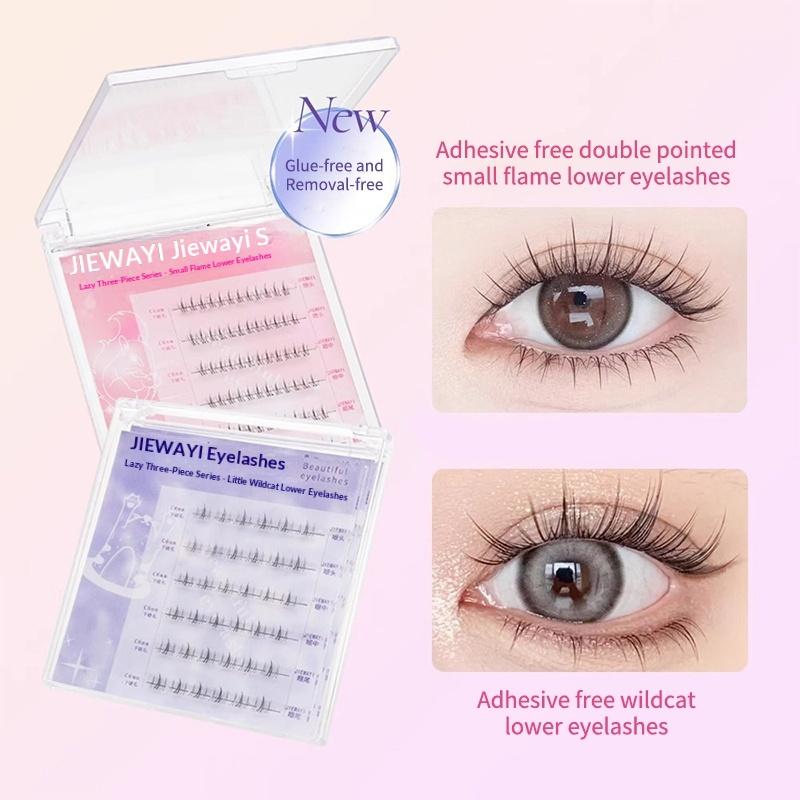 6 Rows Diy Segmented False Eye - огляд і ціна Anime Cosplay Lashes