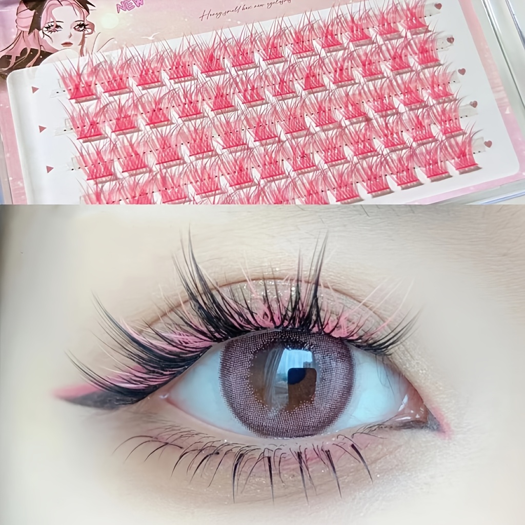 Mixiaohe Colorful Eyelashes 60 - огляд і ціна Anime Cosplay Lashes
