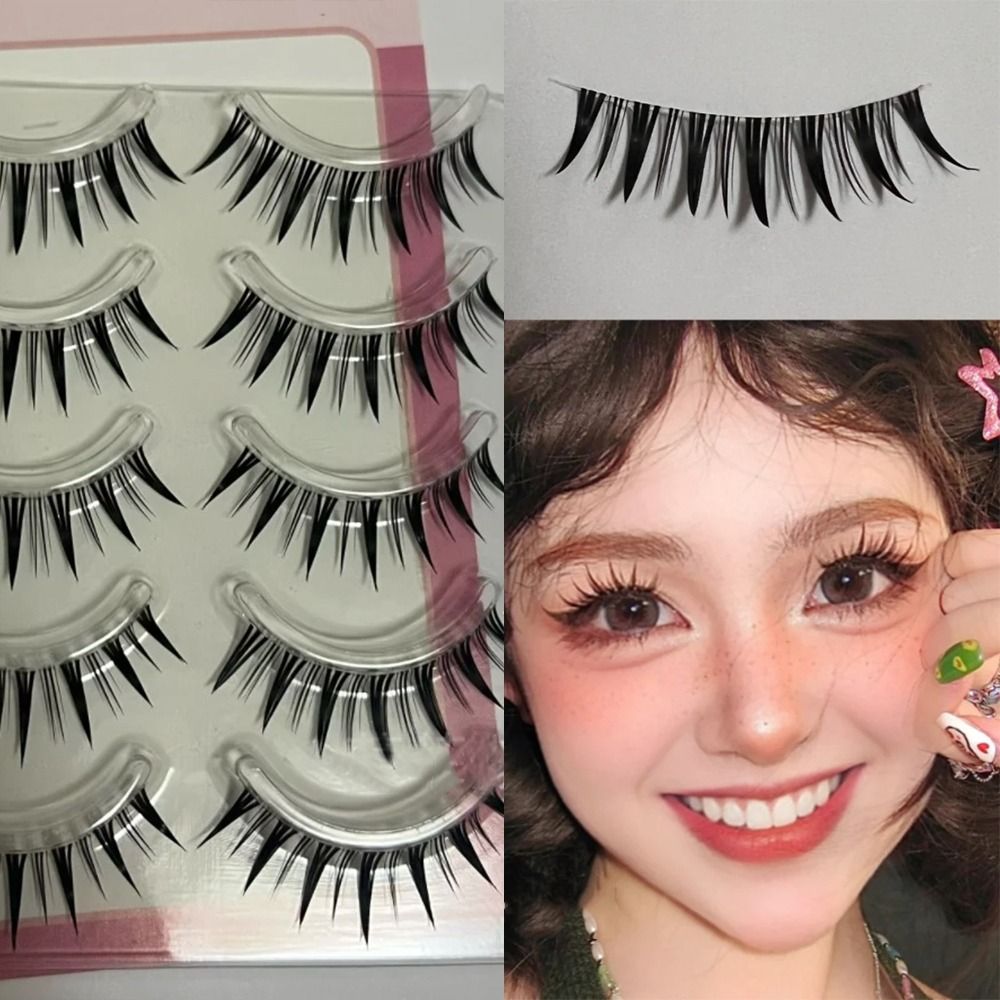 5 Pairs Pack Japanese Cosplay  - огляд і ціна Anime Cosplay Lashes