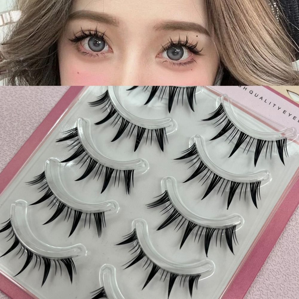 5 Pairs Pack Japanese Cosplay  - огляд і ціна Anime Cosplay Lashes