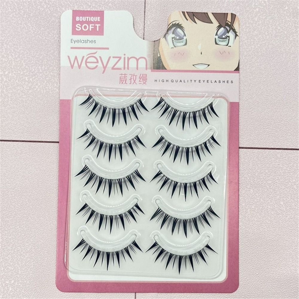 5 Pairs Pack Japanese Cosplay  - огляд і ціна Anime Cosplay Lashes