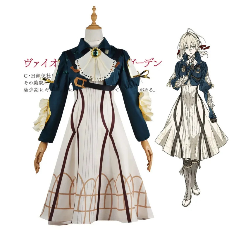 Anime Cosplay Violet Evergarde - огляд і ціна Violet Evergarden Dress