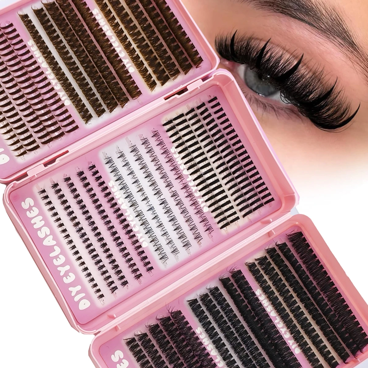 AMSDCN Manga Lash Clusters 780 - огляд і ціна Anime Cosplay Lashes