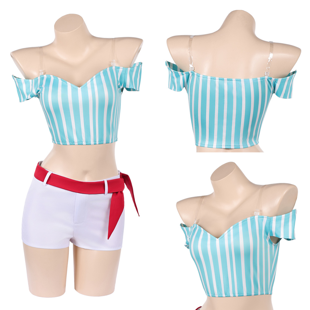 Anime Pirate Cosplay Nami Top  - огляд і ціна Anime Cosplay Outfits Female