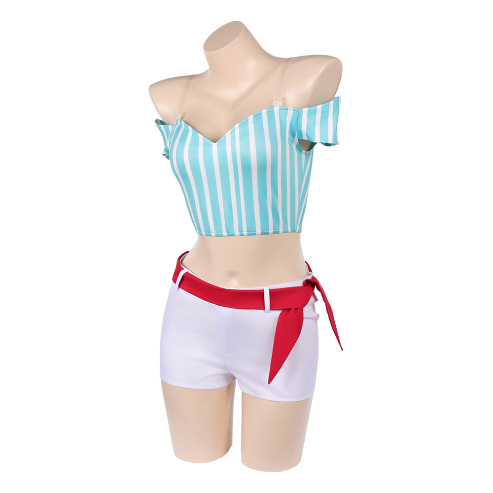 Anime Pirate Cosplay Nami Top  - огляд і ціна Anime Cosplay Outfits Female