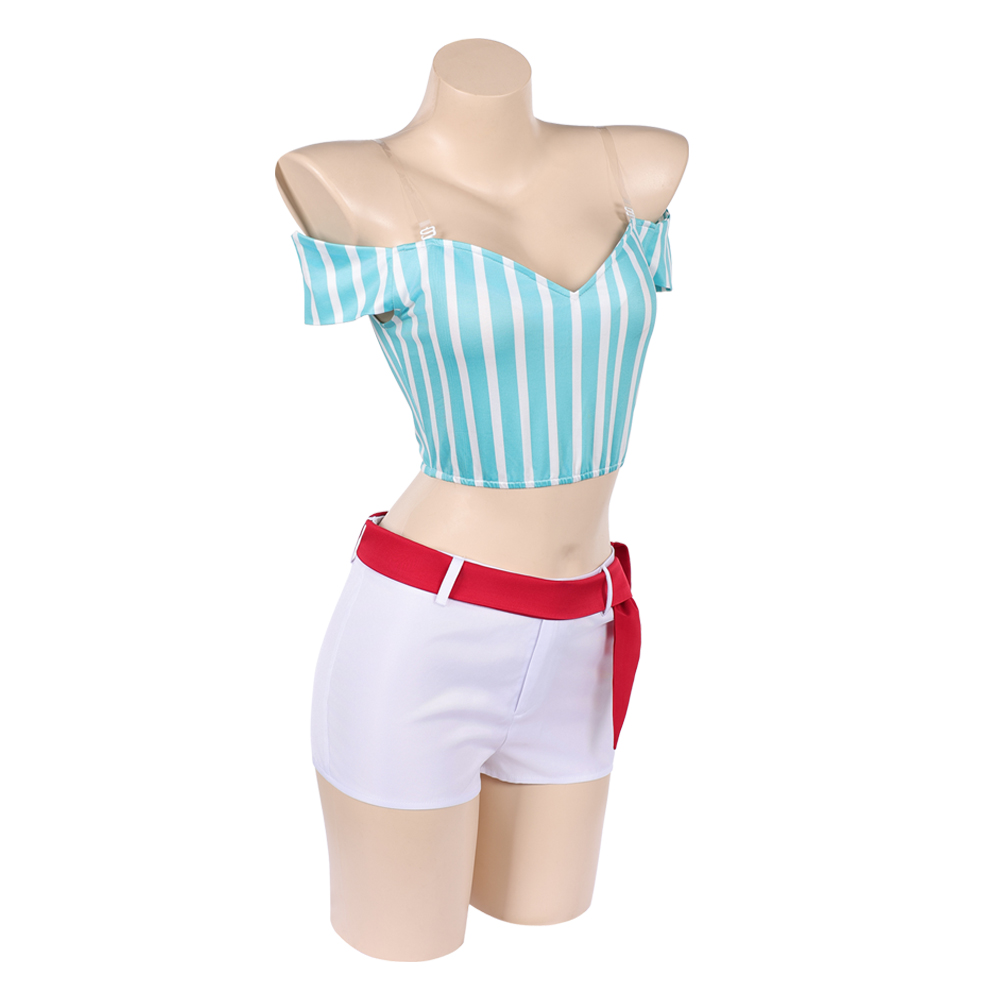 Anime Pirate Cosplay Nami Top  - огляд і ціна Anime Cosplay Outfits Female