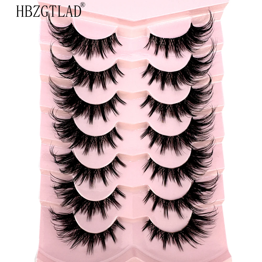 7/8PairsCat Eye Eyelashes mang - огляд і ціна Anime Cosplay Lashes
